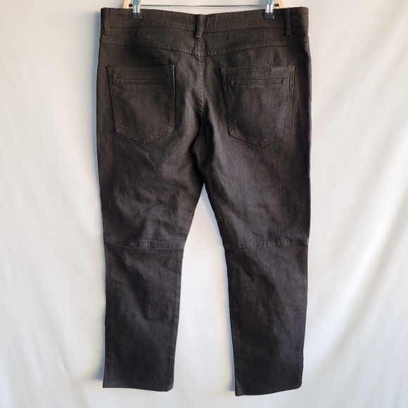 8IGHTH DSTRKT Denim Distressed Jeans Men's 36W 34L Black - Picture 2 of 9